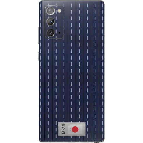 Japan Soccer Flag Galaxy Note20 5G Skin