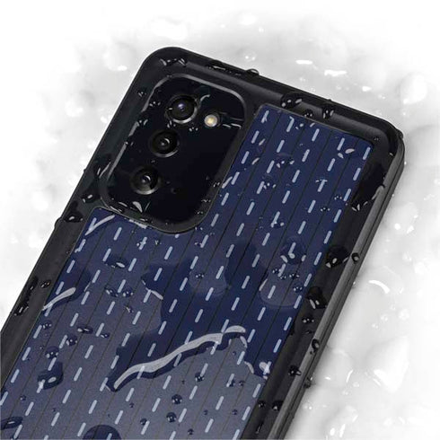 Japan Soccer Flag Galaxy Note20 5G Waterproof Case