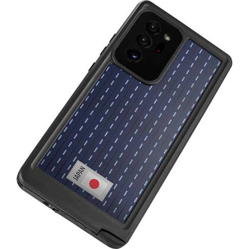 Japan Soccer Flag Galaxy Note20 Ultra 5G Waterproof Case