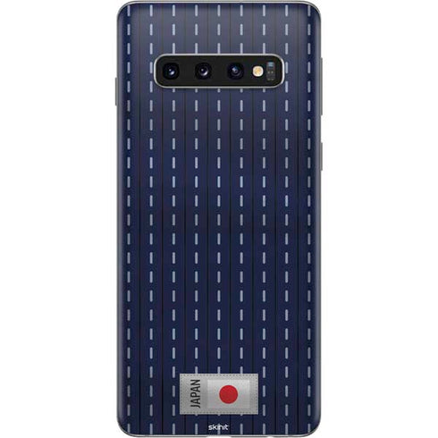 Japan Soccer Flag Galaxy S10 Skin