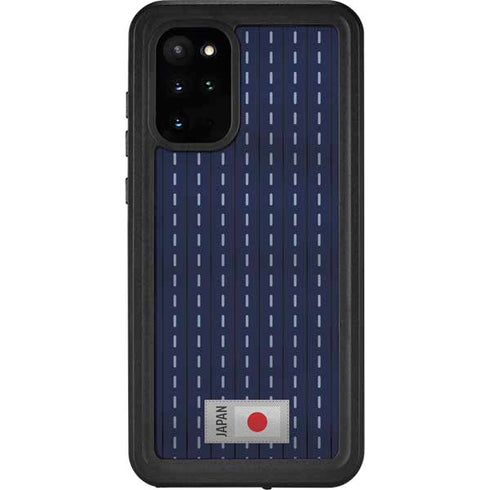Japan Soccer Flag Galaxy S20 Plus Waterproof Case