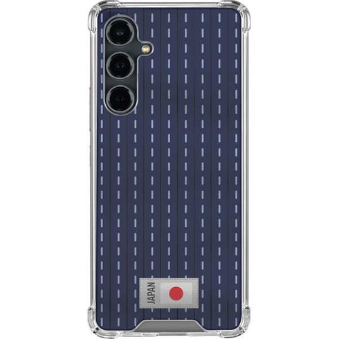 Japan Soccer Flag Galaxy S23 FE Clear Case