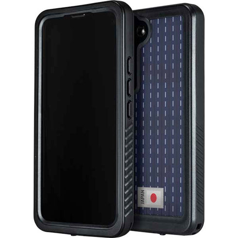 Japan Soccer Flag Galaxy S23 Plus Waterproof Case