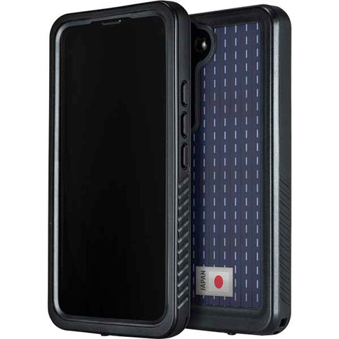 Japan Soccer Flag Galaxy S23 Waterproof Case