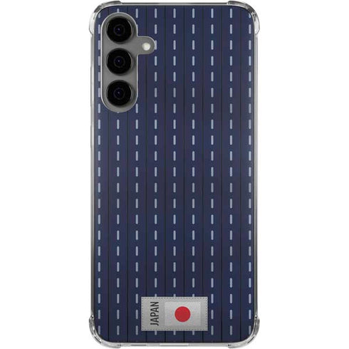 Japan Soccer Flag Galaxy S24 Plus Clear Case
