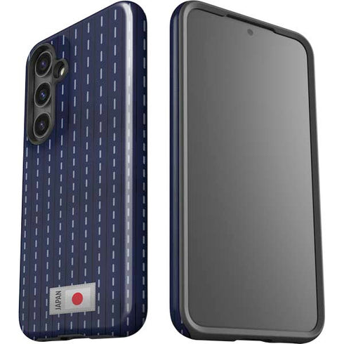 Japan Soccer Flag Galaxy S24 Plus Impact Case