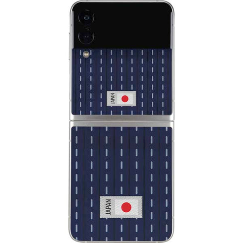 Japan Soccer Flag Galaxy Z Flip3 5G Skin