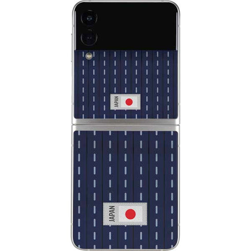 Japan Soccer Flag Galaxy Z Flip4 5G Skin