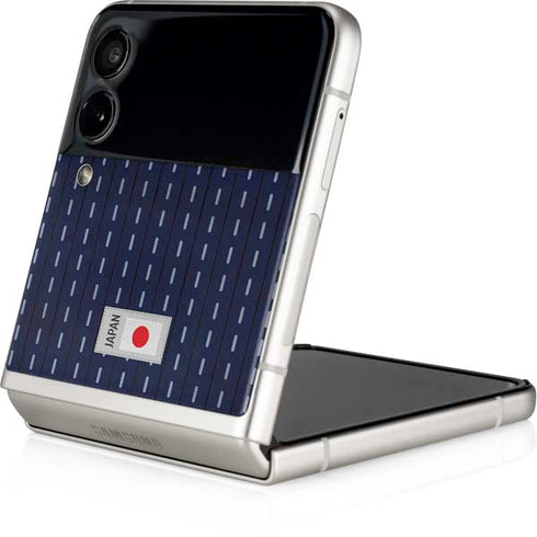 Japan Soccer Flag Galaxy Z Flip4 5G Skin