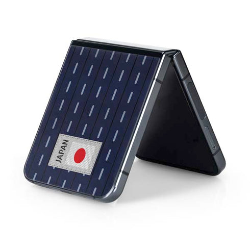 Japan Soccer Flag Galaxy Z Flip5 5G Skin