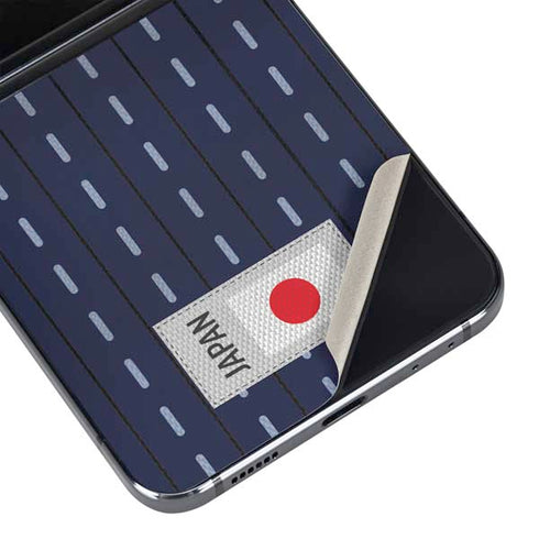 Japan Soccer Flag Galaxy Z Flip5 5G Skin