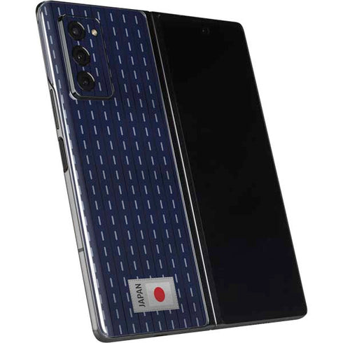 Japan Soccer Flag Galaxy Z Fold2 5G Skin