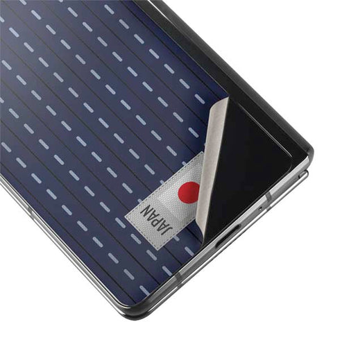 Japan Soccer Flag Galaxy Z Fold2 5G Skin