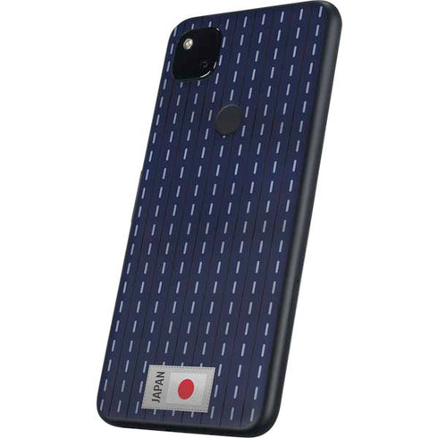 Japan Soccer Flag Google Pixel 4a Skin