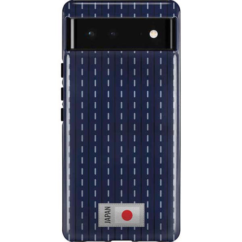 Japan Soccer Flag Google Pixel 6 Case