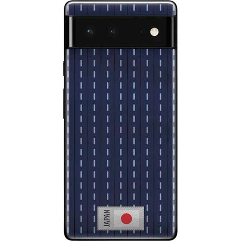 Japan Soccer Flag Google Pixel 6 Skin