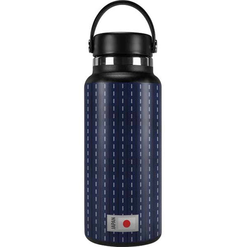 Japan Soccer Flag Hydro Flask 32oz Wide Mouth Skin