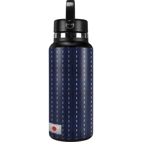 Japan Soccer Flag Hydro Flask 32oz Wide Mouth Skin