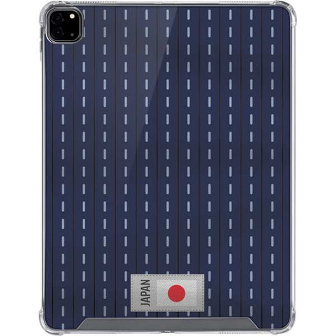 Japan Soccer Flag iPad Pro 12.9in (2020) Clear Case