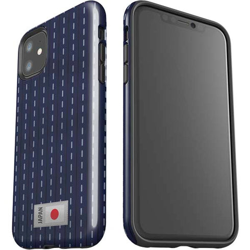 Japan Soccer Flag iPhone 11 Impact Case
