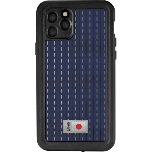 Japan Soccer Flag iPhone 11 Pro Waterproof Case