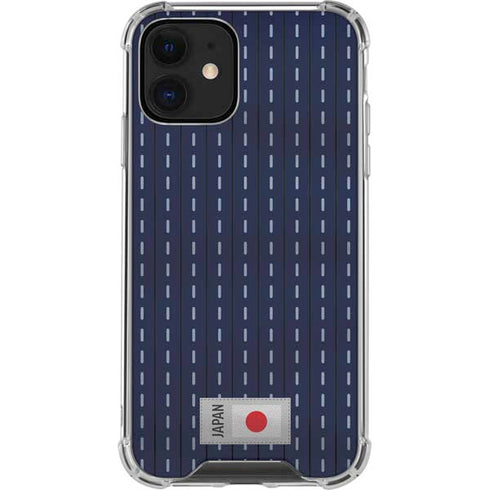 Japan Soccer Flag iPhone 12 Mini Clear Case