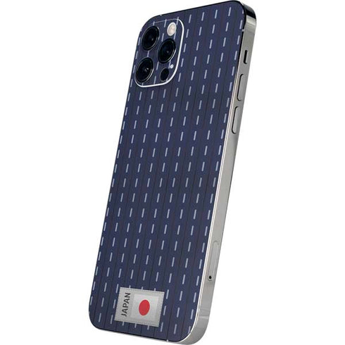 Japan Soccer Flag iPhone 12 Pro Skin
