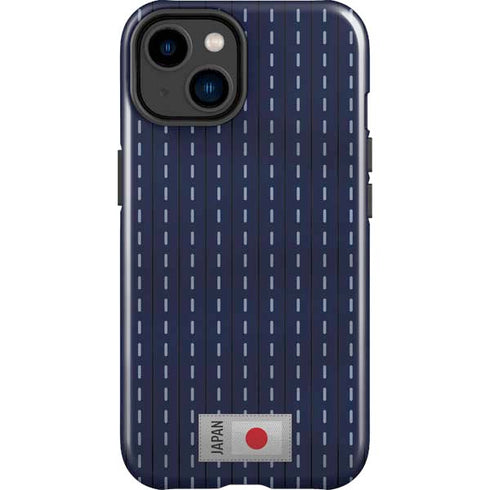 Japan Soccer Flag iPhone 14 Plus Impact Case