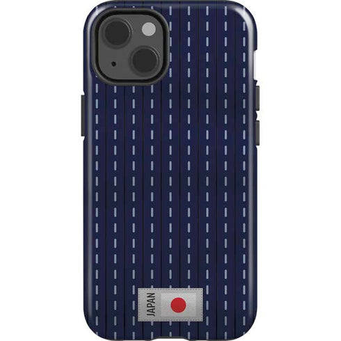 Japan Soccer Flag iPhone 15 Impact Case