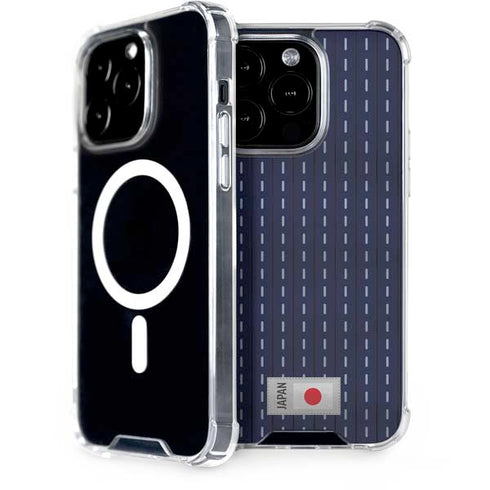 Japan Soccer Flag iPhone 15 Pro MagSafe Case