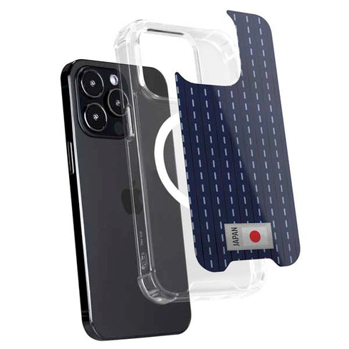 Japan Soccer Flag iPhone 15 Pro MagSafe Case