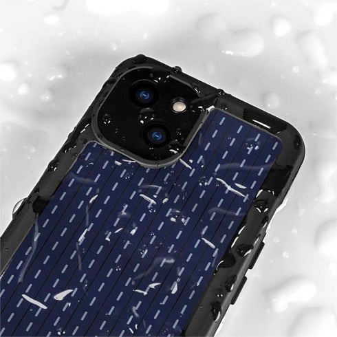 Japan Soccer Flag iPhone 15 Waterproof Case