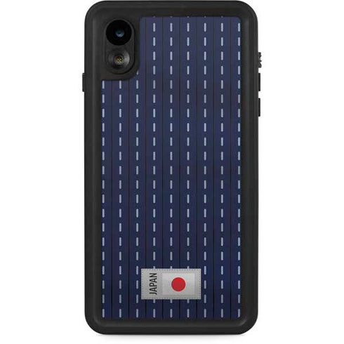 Japan Soccer Flag iPhone XR Waterproof Case