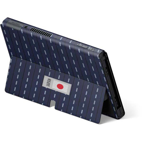 Japan Soccer Flag Nintendo Switch OLED (2021) Skin