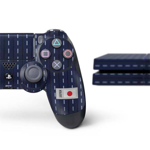 Japan Soccer Flag PS4 Console and Controller Bundle Skin