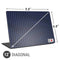 Japan Soccer Flag Universal Laptop 12in (9.8 x 6.8in) Skin
