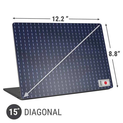 Japan Soccer Flag Universal Laptop 15in (12.2 x 8.8in) Skin
