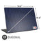 Japan Soccer Flag Universal Laptop 18in (14.6 x 10.6in) Skin