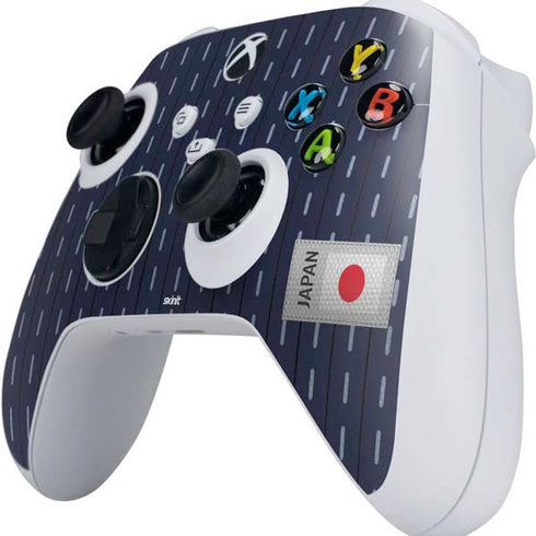 Japan Soccer Flag Xbox Series S Controller Skin