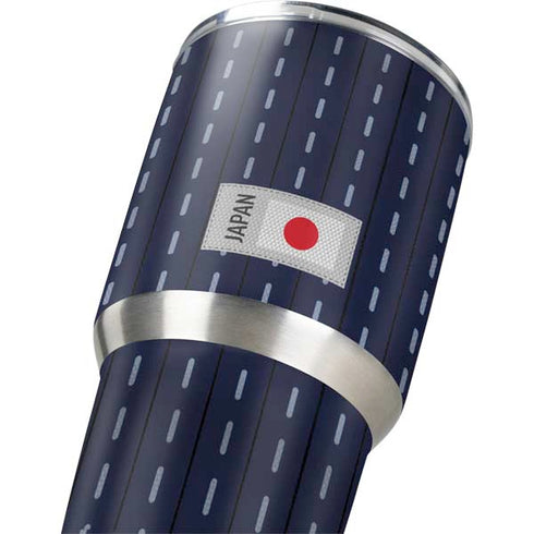 Japan Soccer Flag Yeti 30oz Rambler Tumbler Skin