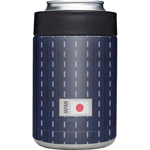Japan Soccer Flag Yeti Colster Can Insulator Skin