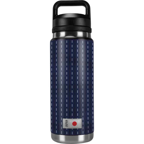Japan Soccer Flag YETI Rambler 26oz Bottle Skin