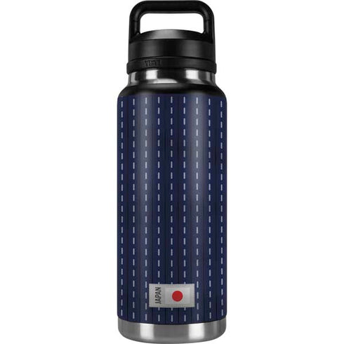 Japan Soccer Flag YETI Rambler 36oz Bottle Skin