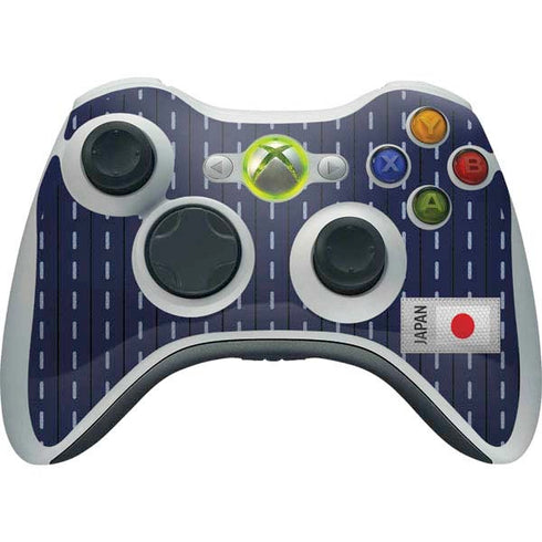 Japan Soccer Flag Xbox 360 Wireless Controller Skin