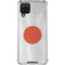 Japanese Flag Distressed Galaxy A12 Clear Case