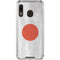 Japanese Flag Distressed Galaxy A30 Clear Case