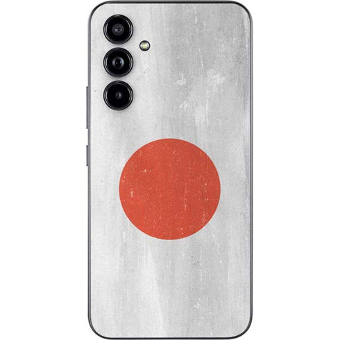 Japanese Flag Distressed Galaxy A54 5G Skin