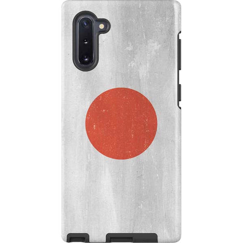 Japanese Flag Distressed Galaxy Note 10 Pro Case