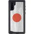 Japanese Flag Distressed Galaxy Note 10 Waterproof Case