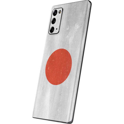 Japanese Flag Distressed Galaxy Note20 5G Skin